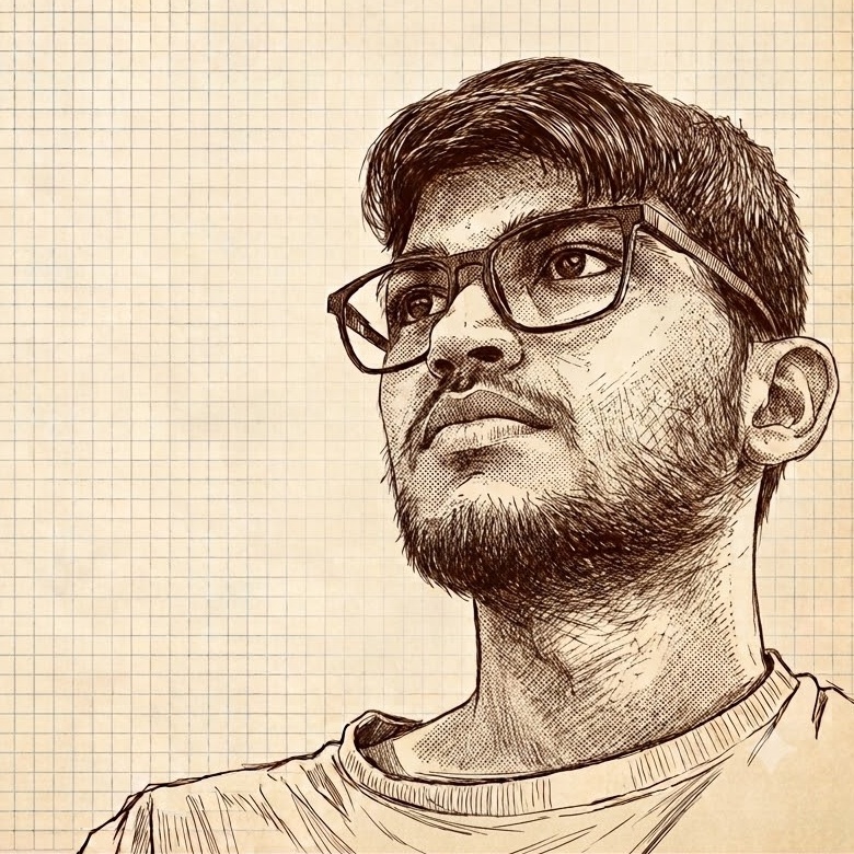 Pratik Date Sketch Portrait